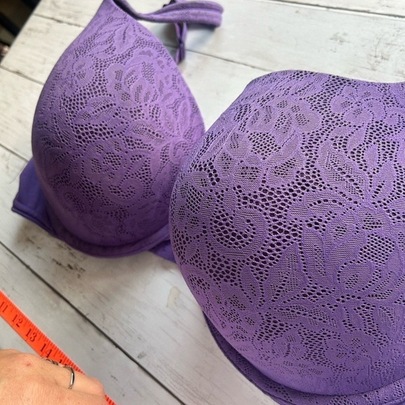 Cacique 42DDD purple wired, full coverage bra - Picture 3 of 6